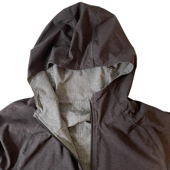 Lululemon Athletica Sundown To Sunup Mens Gray Pullover Jacket Size Medium - Picture 9 of 15